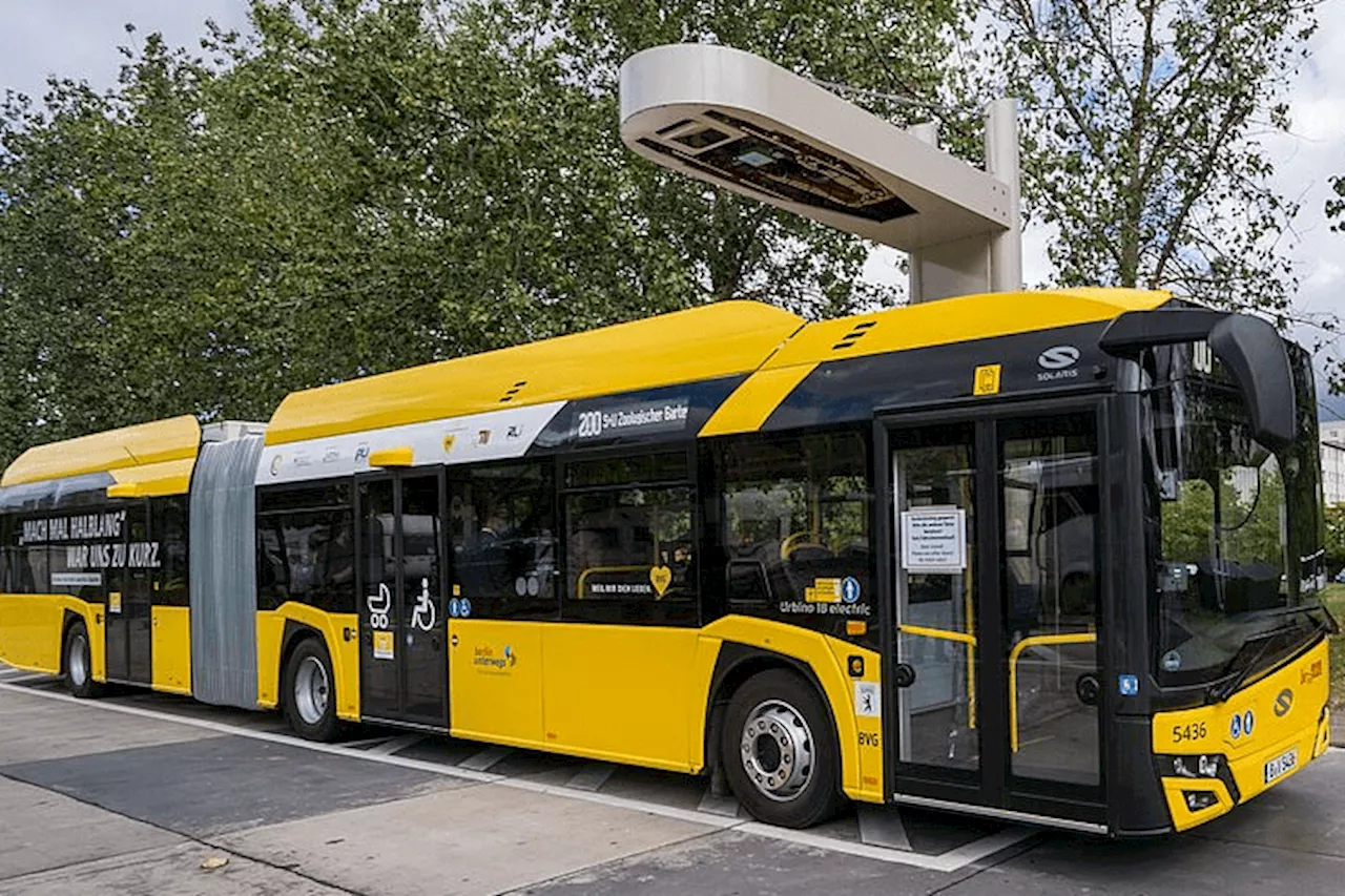 Nicht rein elektrisch: BVG weicht E-Bus-Ziele auf