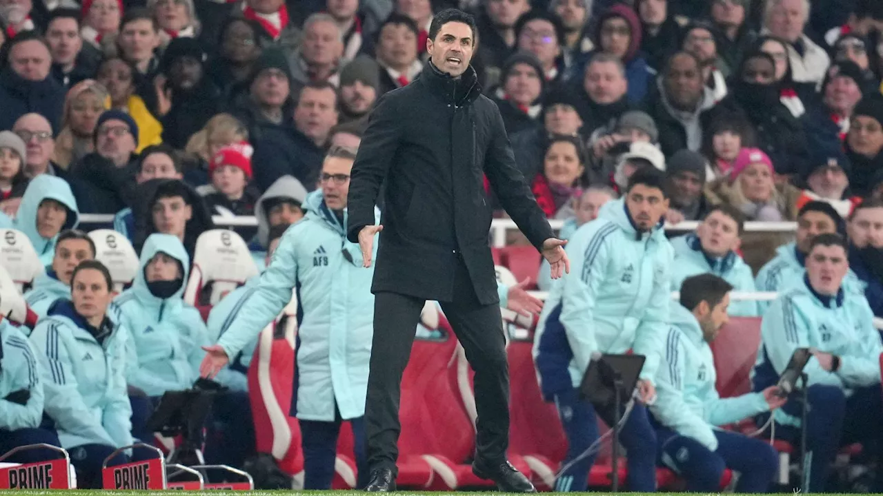 How long will Arsenal stick with long-proven failing nearly man Mikel Arteta?