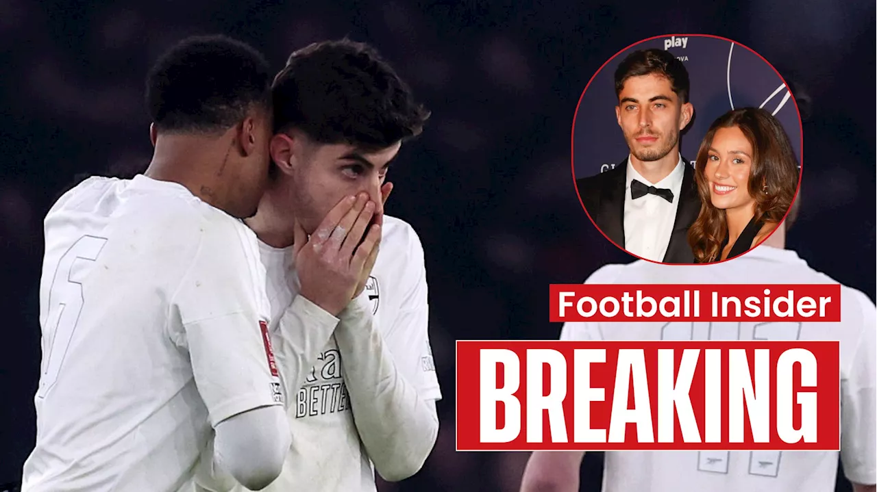 Kai Havertz’s wife hits out at Arsenal fans as ‘shocking’ messages made public