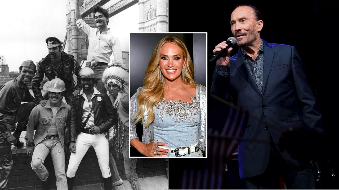 Carrie Underwood joined by Village People, Lee Greenwood at Trump inauguration events