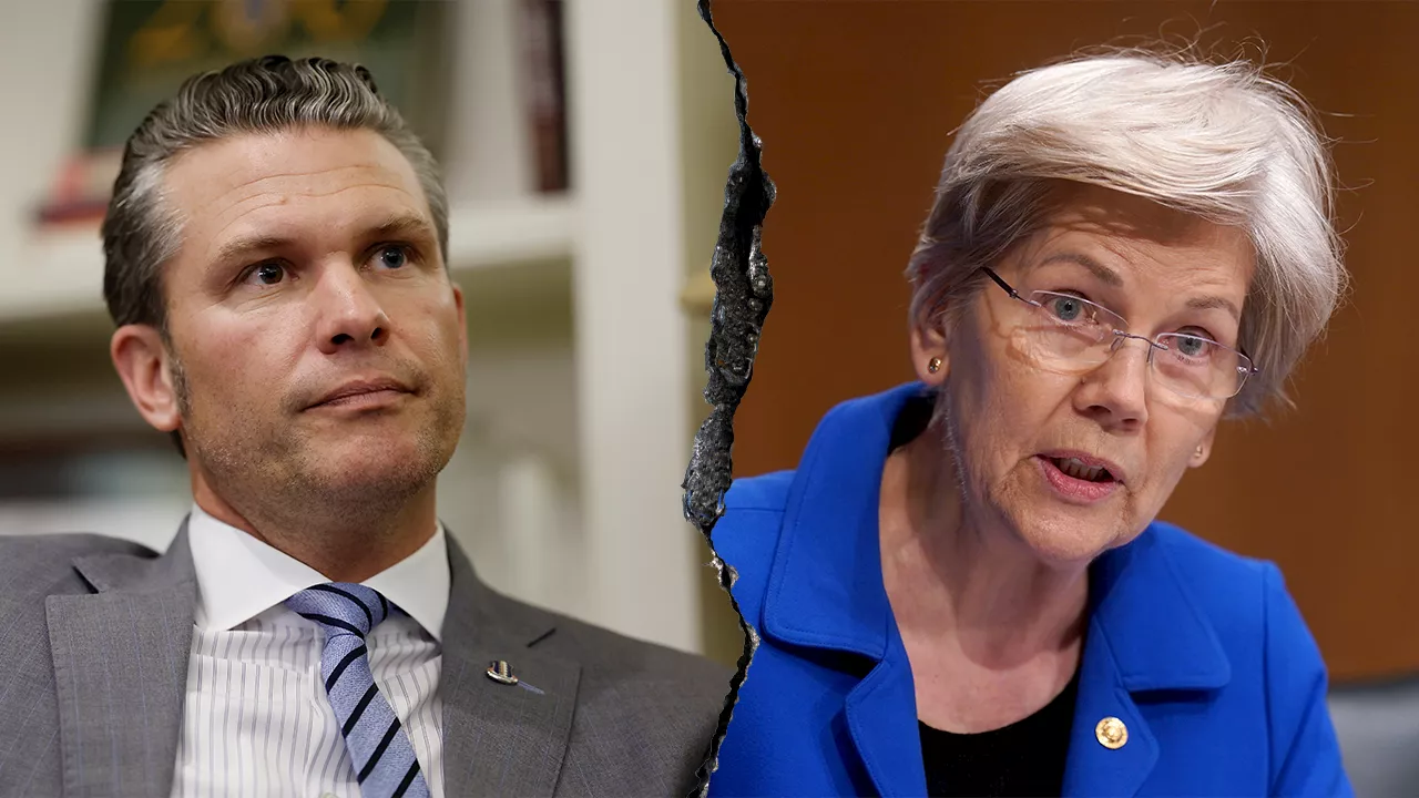 Warren Accuses Trump's Defense Nominee Hegseth of Being 'Unfit' for the Role