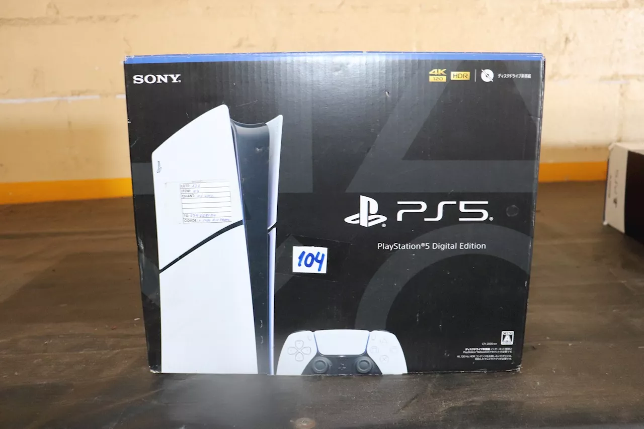 Novo leilão da Receita tem PlayStation 5 por R$ 100 e até diamantes; veja como participar