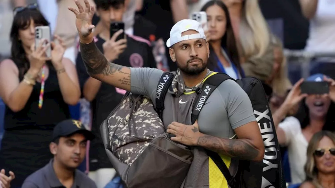 Kyrgios esce dall'Australian Open dopo la sconfitta al primo turno