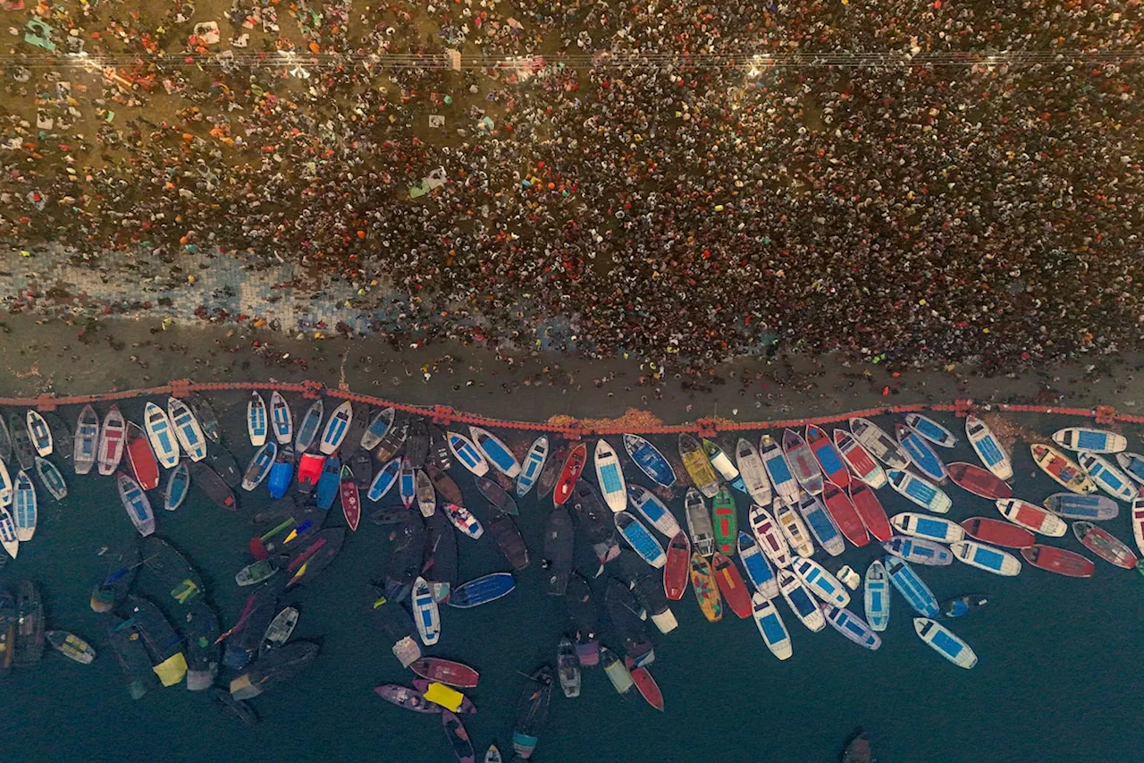 Millions Take Holy Dip at India’s Maha Kumbh Mela