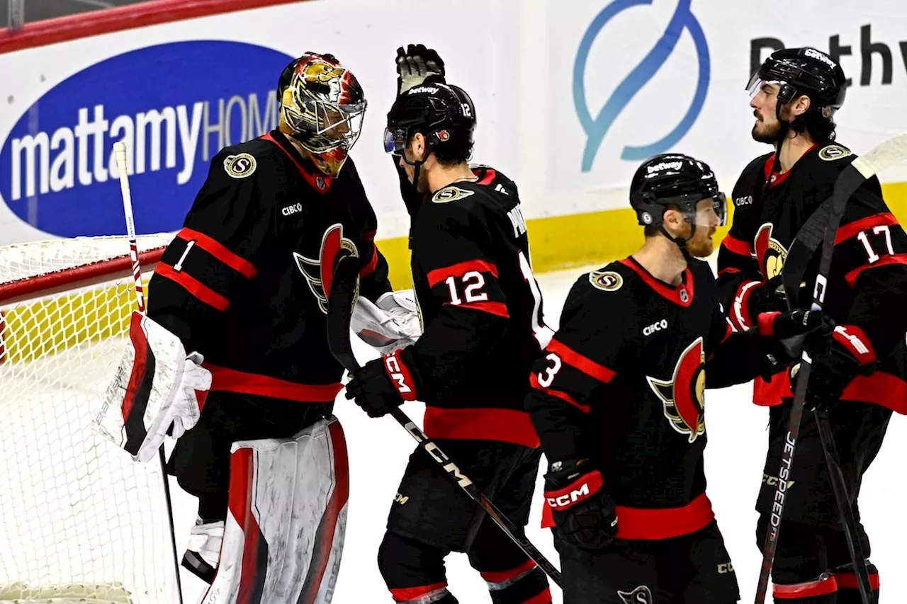 Senators defeat Stars for a second straight win