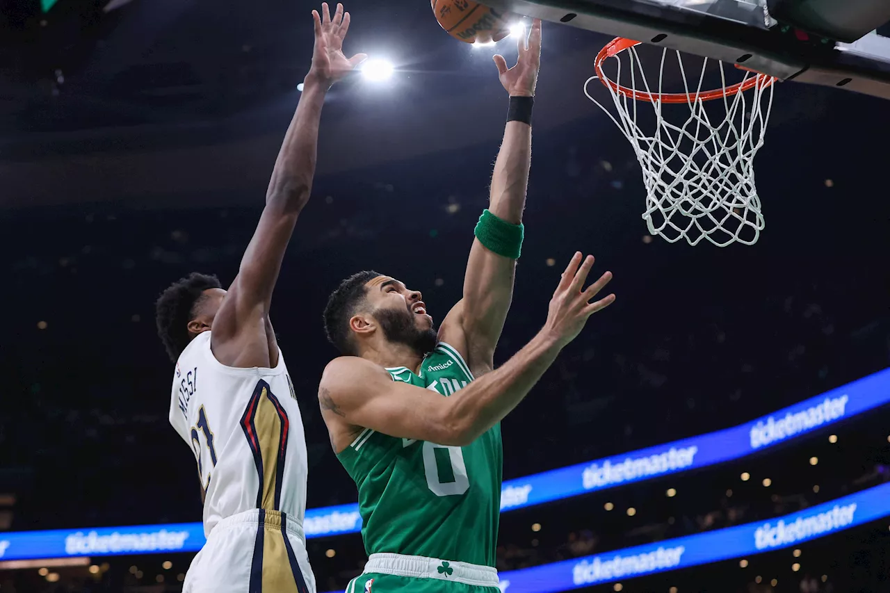 Tatum's 38 Points Lead Celtics Past Pelicans in Nail-Biter