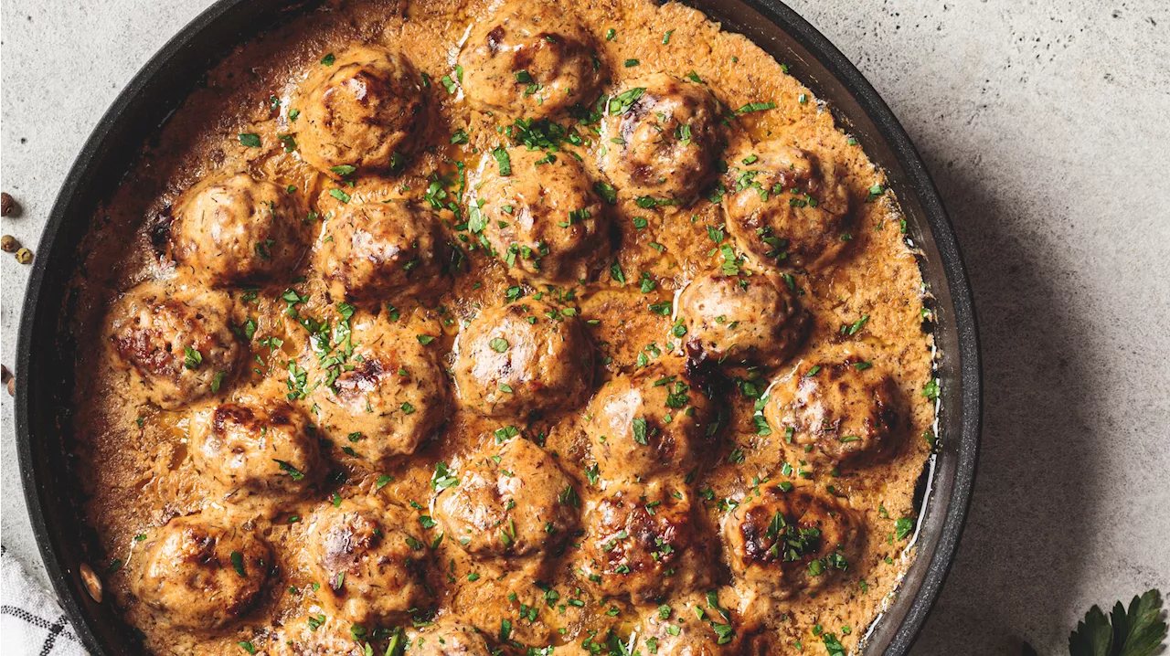 Wikingerpfanne mit Orzo-Nudeln und Hackfleisch: Deftiges Feierabend-Rezept