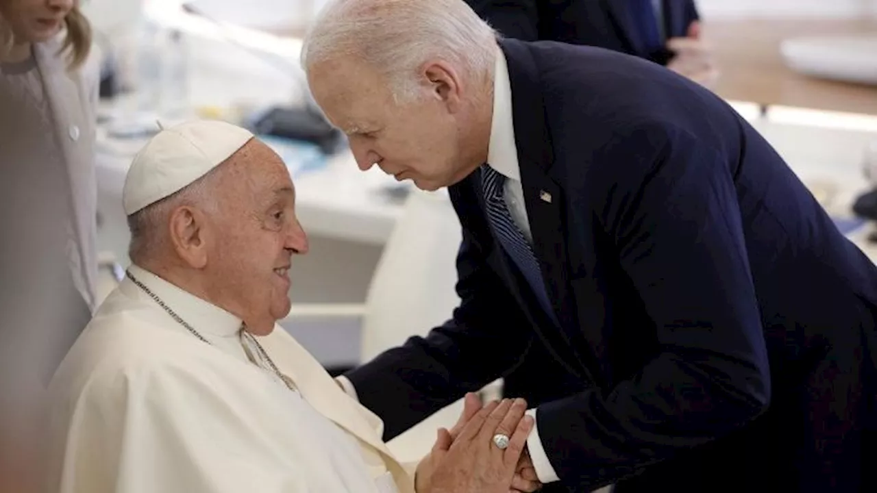 Joe Biden awards Pope Francis the Presidential Medal of Freedom