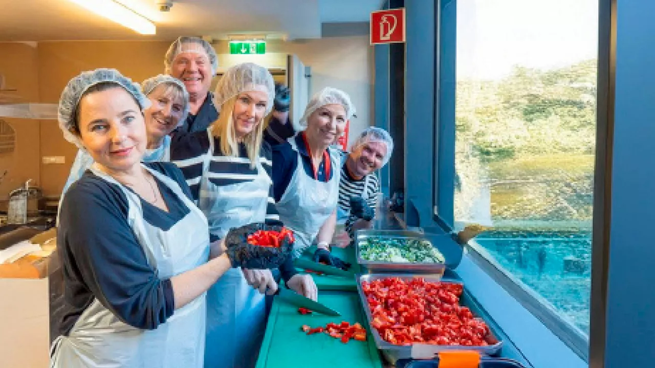 Tolle Aktion in der Gruft - Für guten Zweck – Promis kochen für Obdachlose