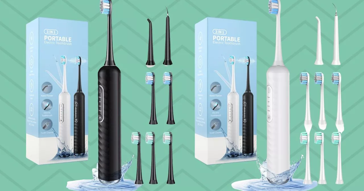 The 2-in-1 Electric Toothbrush And Water Flosser At Its Lowest Price Ever? You Should Hurry!