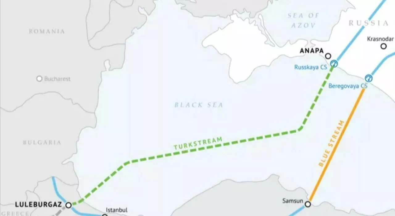 Accusa Mosca: Kiev attacca Turkstream con droni