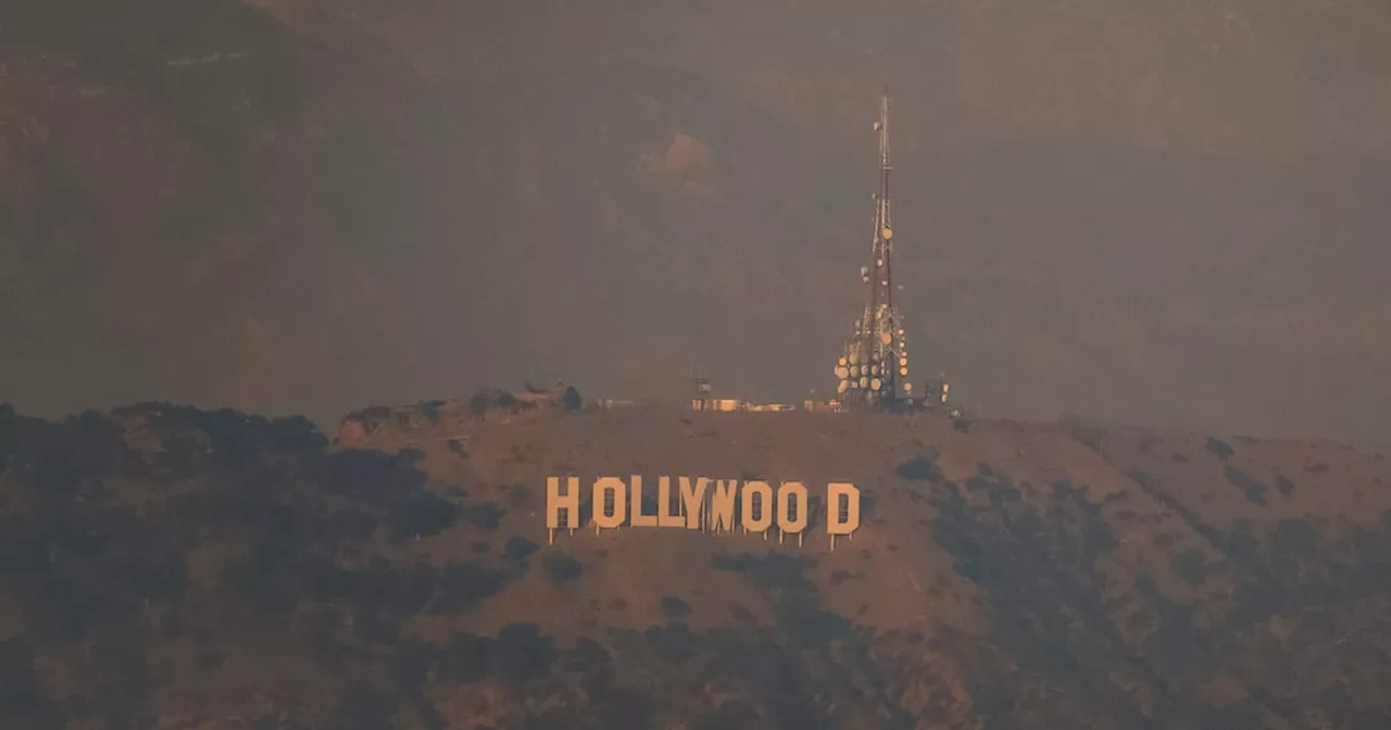 Hollywood Sign Shrouded in Smoke as Wildfires Ravage Los Angeles