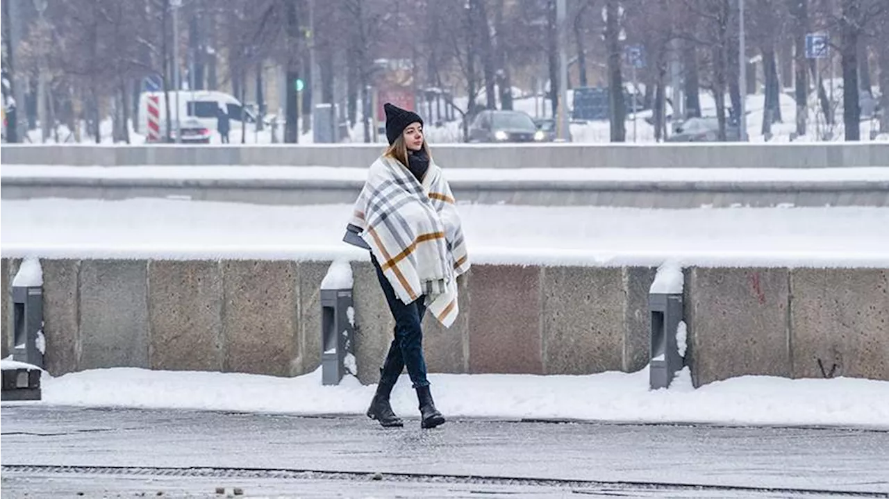 Москвичей ожидает сырая и холодная погода в понедельник