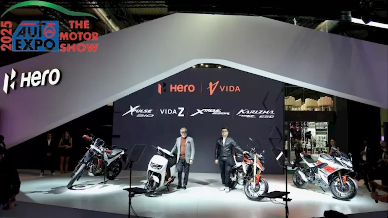 Auto Expo 2025 में Hero Motocorp करेगी कई नए Scooters and Motorcycle को पेश, दो वाहन हो सकते हैं लॉन्‍च