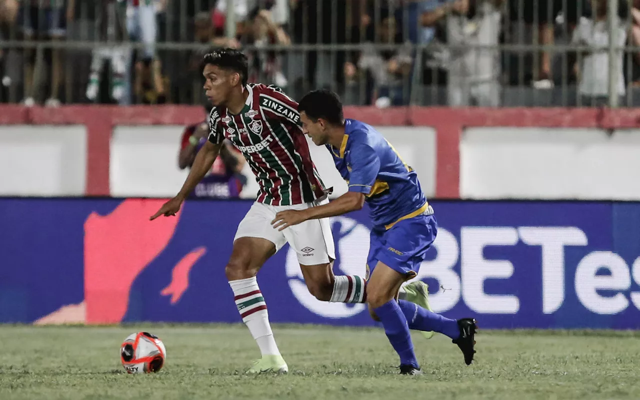 Em jogo morno, Fluminense empata sem gols com o Sampaio Corrêa na estreia no Carioca