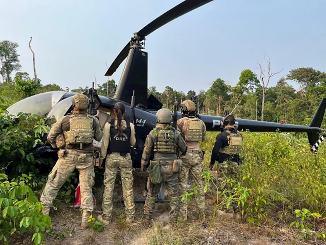 Crime Organizado na Amazônia: Helicóptero do PCC Apreendido