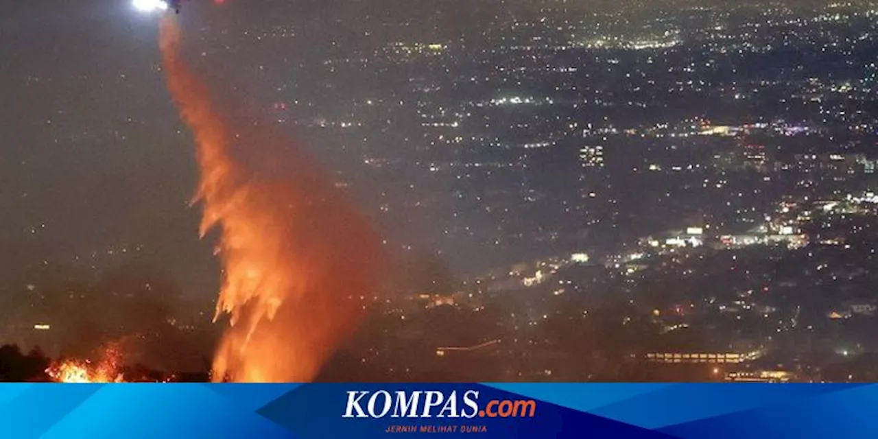 Kebakaran Hutan Los Angeles: 1.000 Rumah Mewah Hanguskan, 5 Tewas