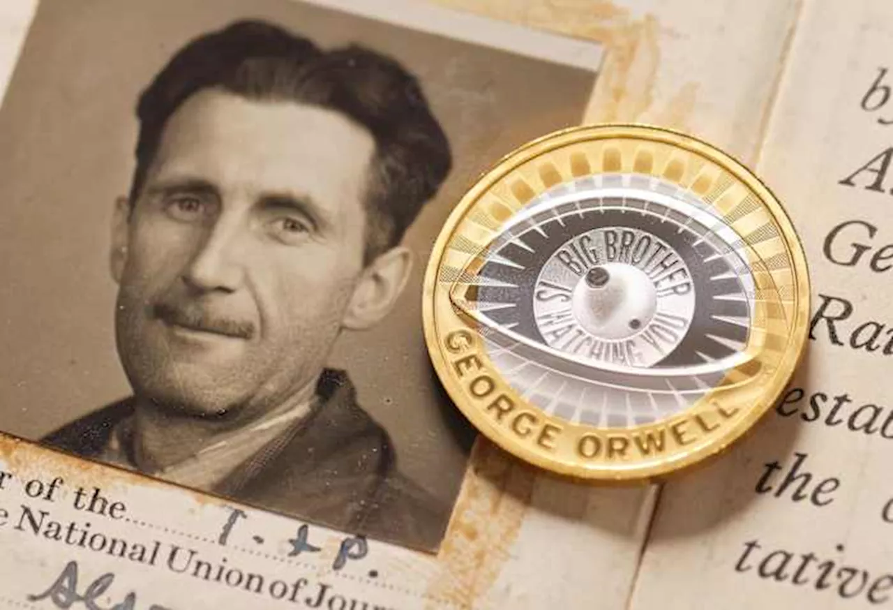 New 2-Pound Coin Commemorates George Orwell's '1984'