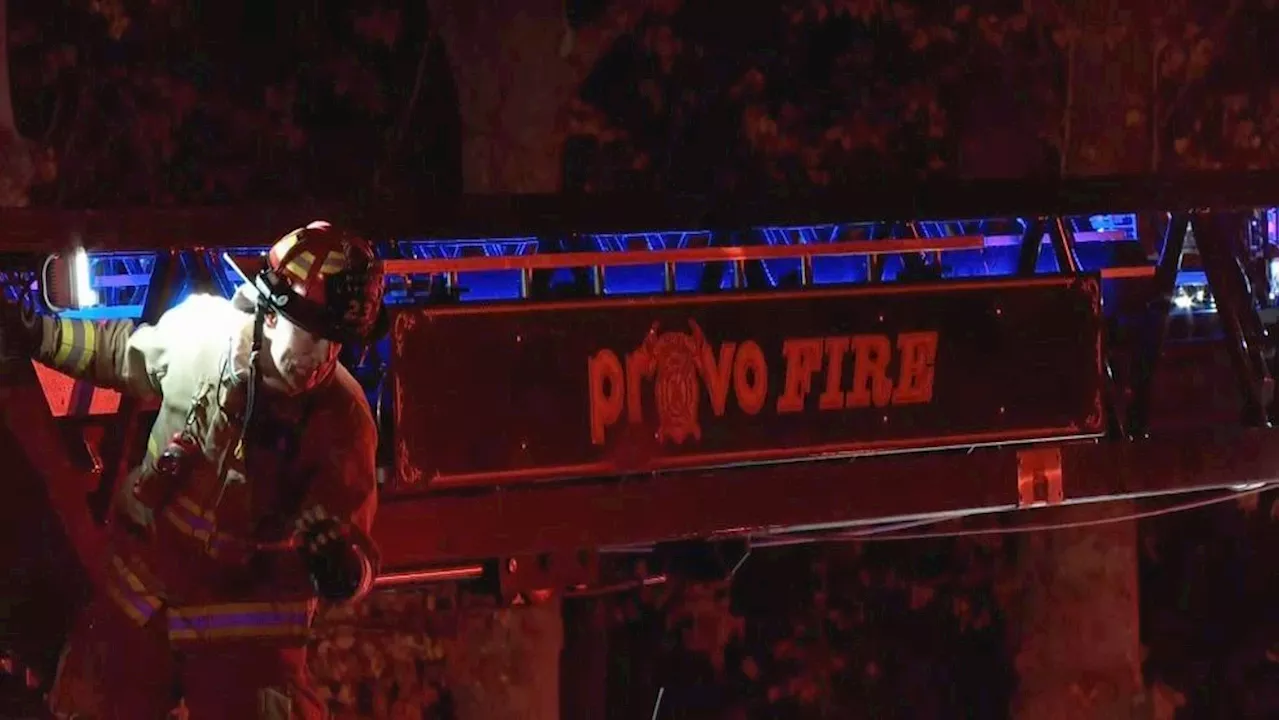 2-alarm fire at Provo apartment complex displaces multiple residents