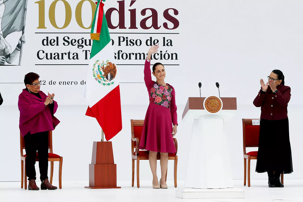 En 60 minutos, presidenta Sheinbaum resume sus primeros 100 días de gobierno