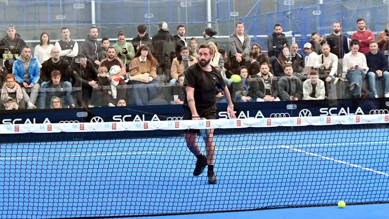 Cyril Hanouna fait sensation au Set Padel