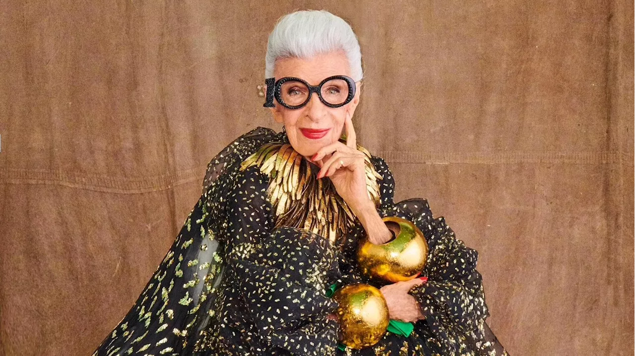 Iris Apfel: un'asta per celebrare il suo stile iconico