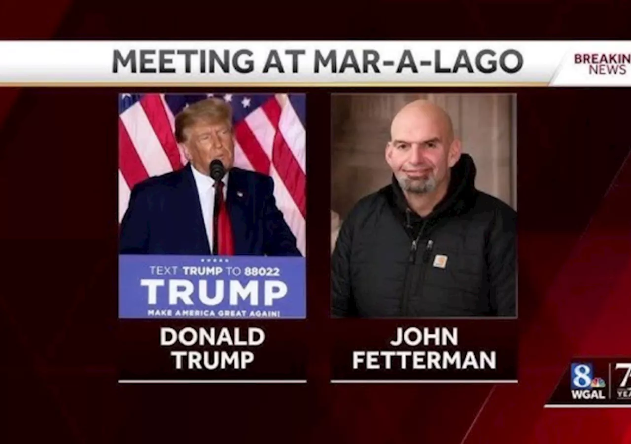 Trump Praises ‘Fascinating’ and ‘Impressive’ Fetterman: ‘He’s a Commonsense Person’