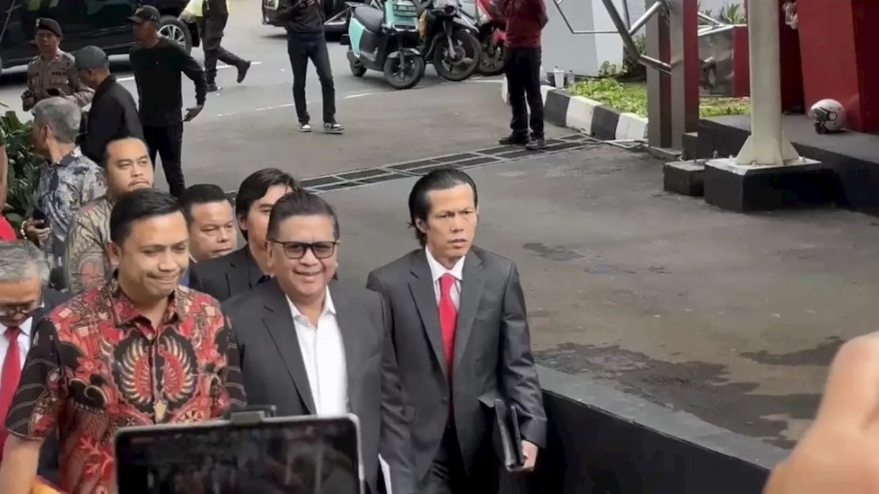 Hasto Kristiyanto Datang ke KPK untuk Pemeriksaan Terkait Kasus Suap PAW