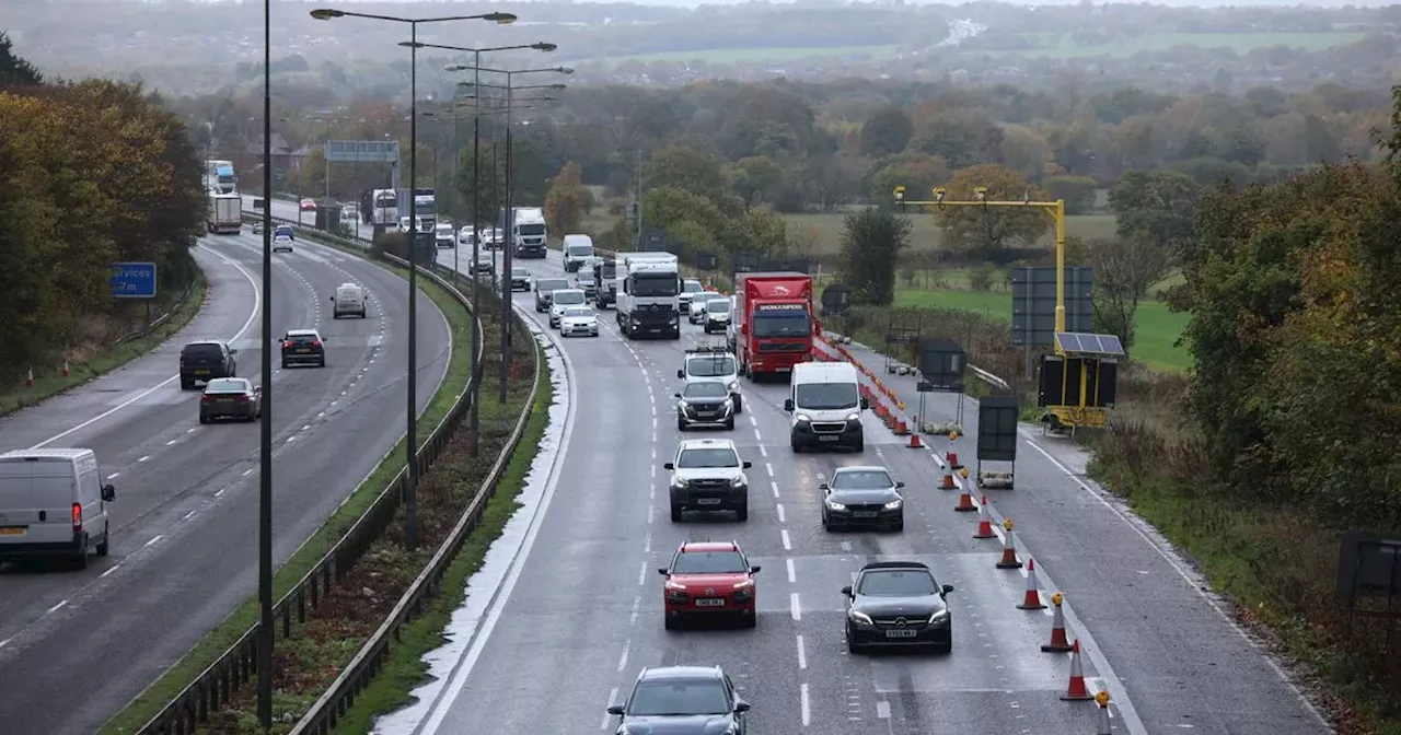 Man in his 30s killed after M6 crash involving lorry and Audi