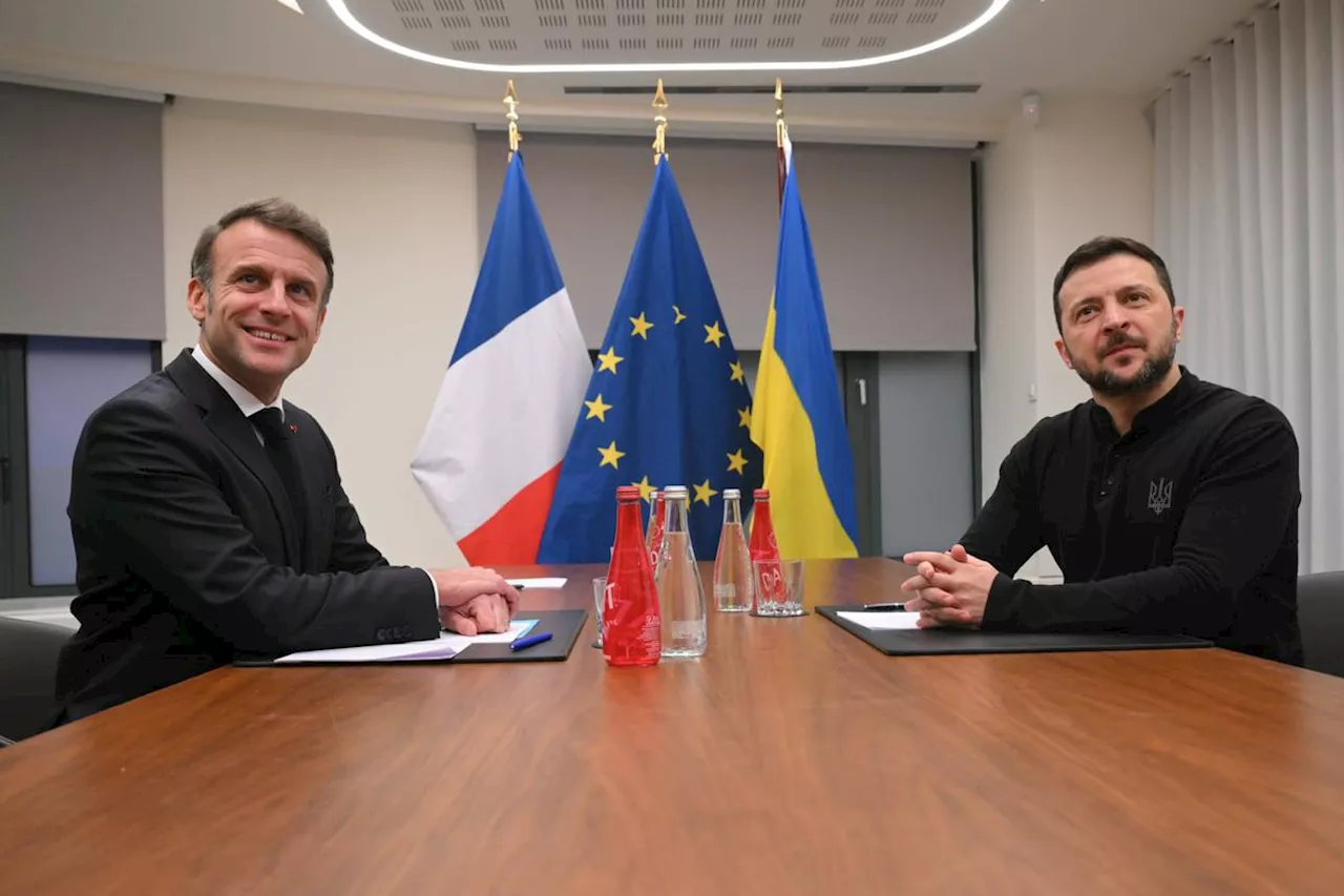 Guerre en Ukraine : Zelensky dit avoir dit avoir discuté avec Macron du “déploiement de contingents” étrangers