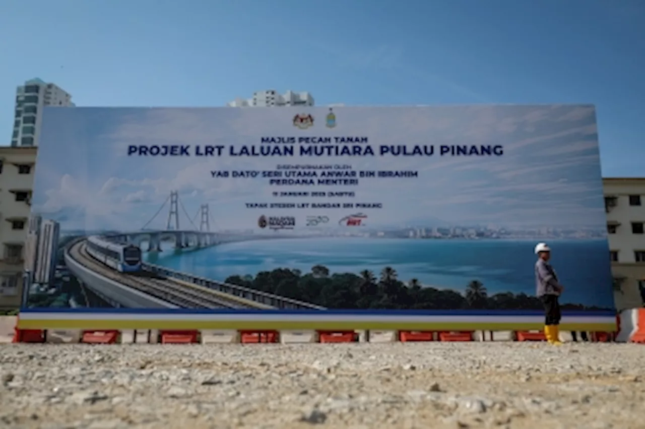 Penang's First LRT Segment to Cost RM8.31 Billion