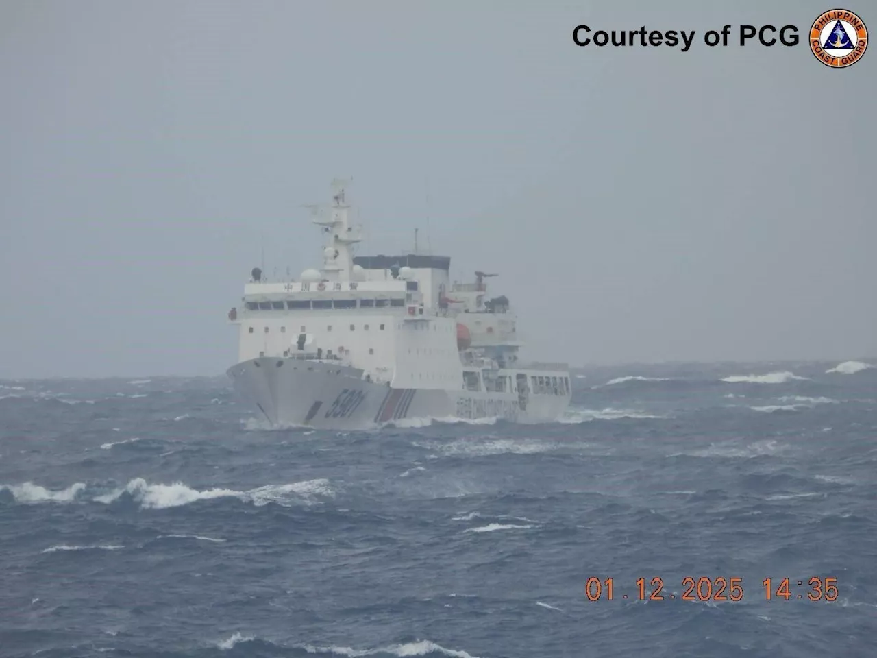 Rough seas pose new challenge to PCG’s monitoring of Chinese vessels