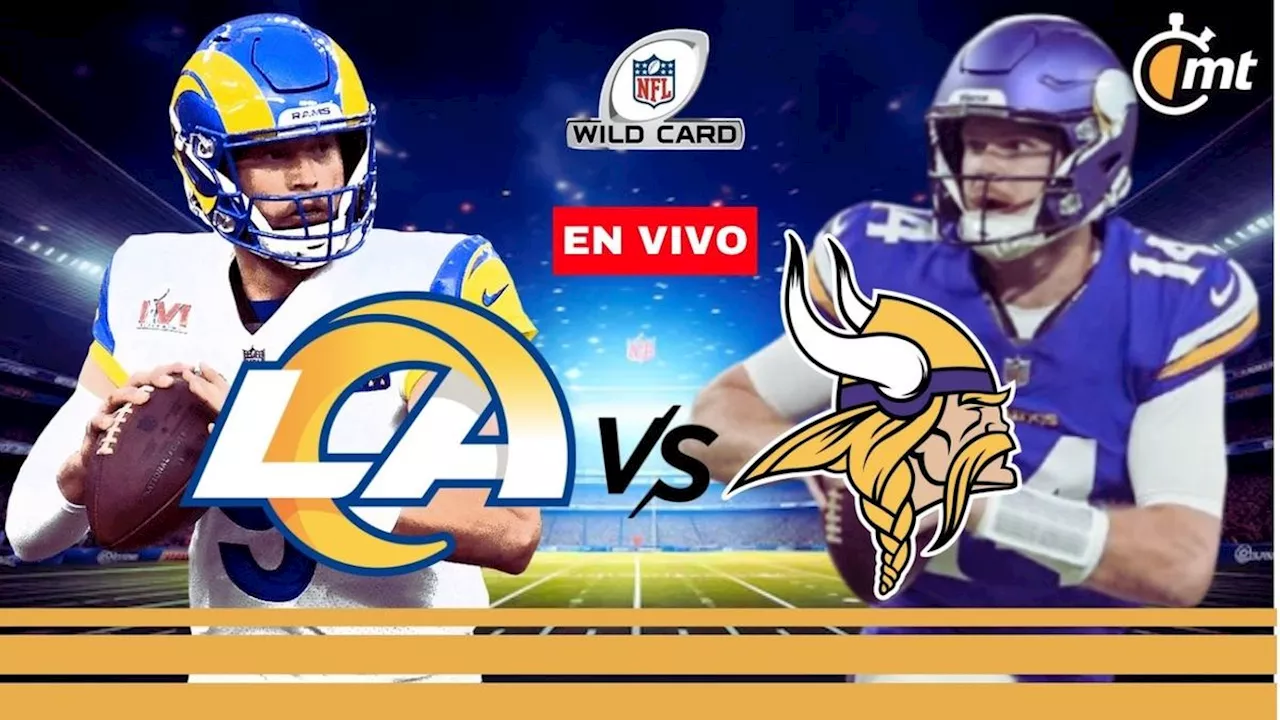 Los Rams reciben a los Vikings en el último partido de la Ronda de Comodines de la NFL