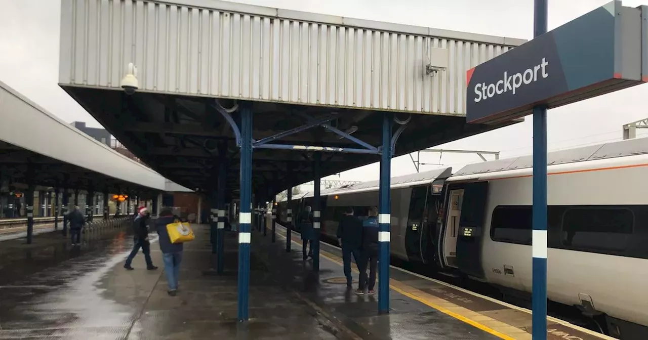 LIVE: Trains STOPPED near Stockport with lines shut after person dies