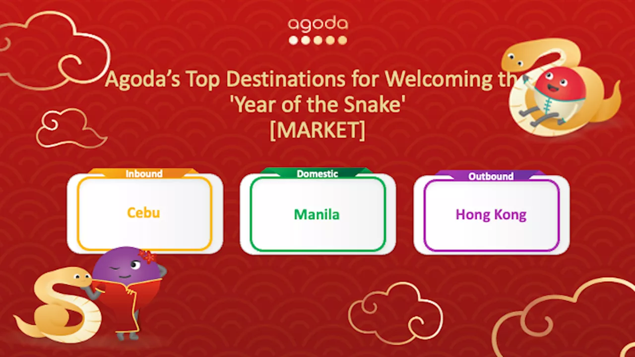 Agoda: Cebu is tourist favorite to welcome ‘The Year of the Snake’