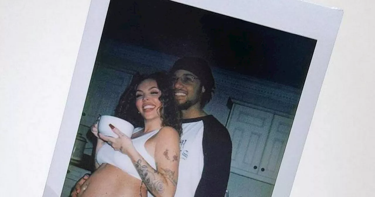 Jesy Nelson announces she's pregnant and expecting twins in emotional snap