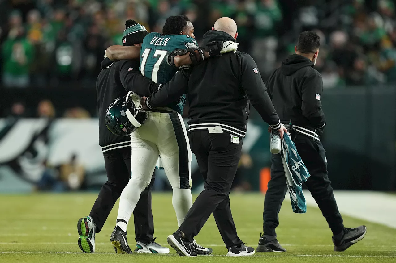 Eagles' Nakobe Dean Suffers Significant Knee Injury, Out for Playoffs