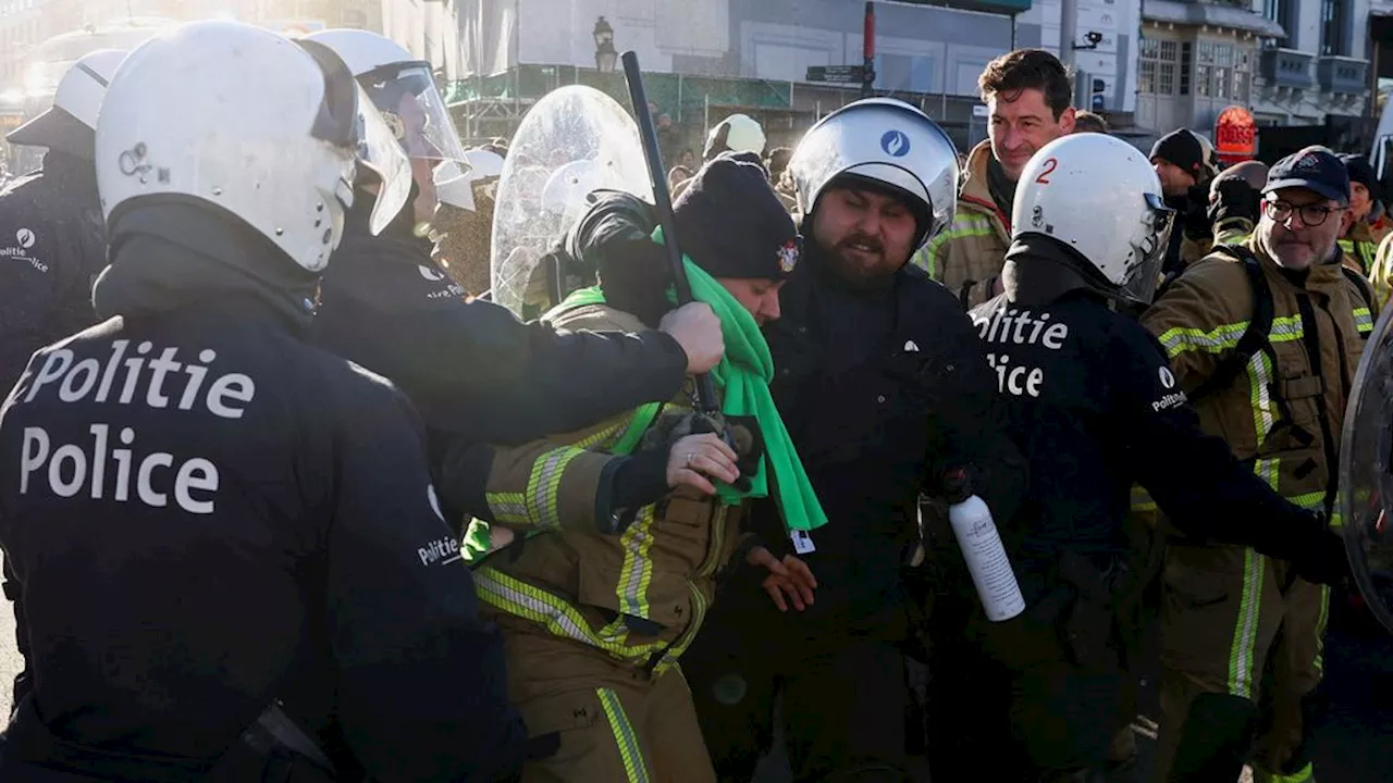 30.000 Mensen Protesteren in Brussel tegen Pensioenplannen