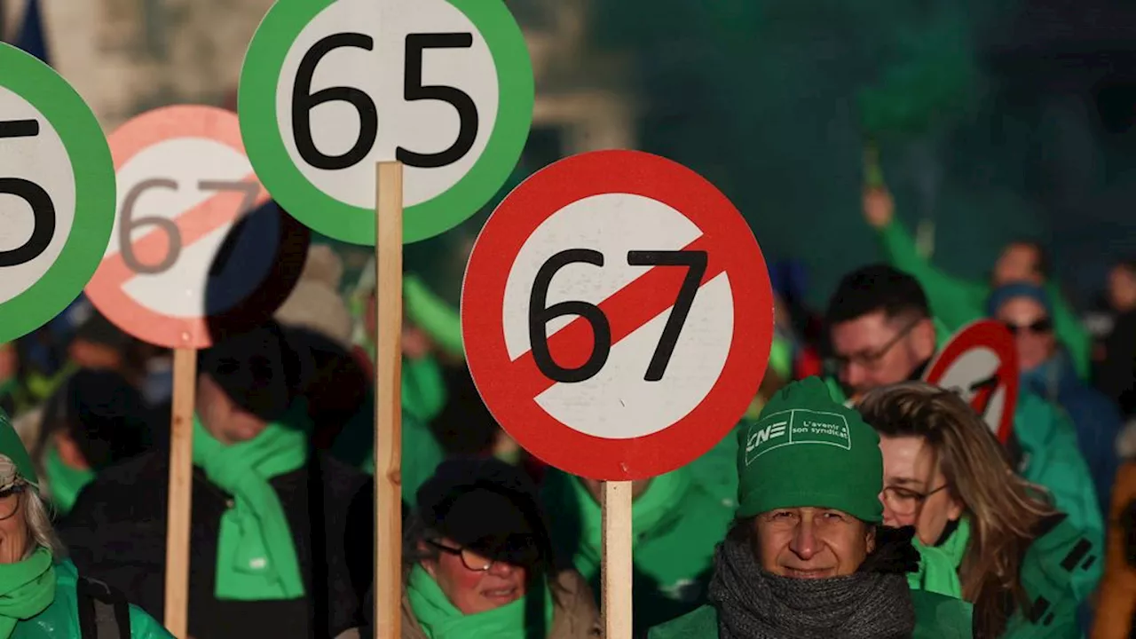 Staking in België: geen vluchten vanaf Charleroi, scholen dicht