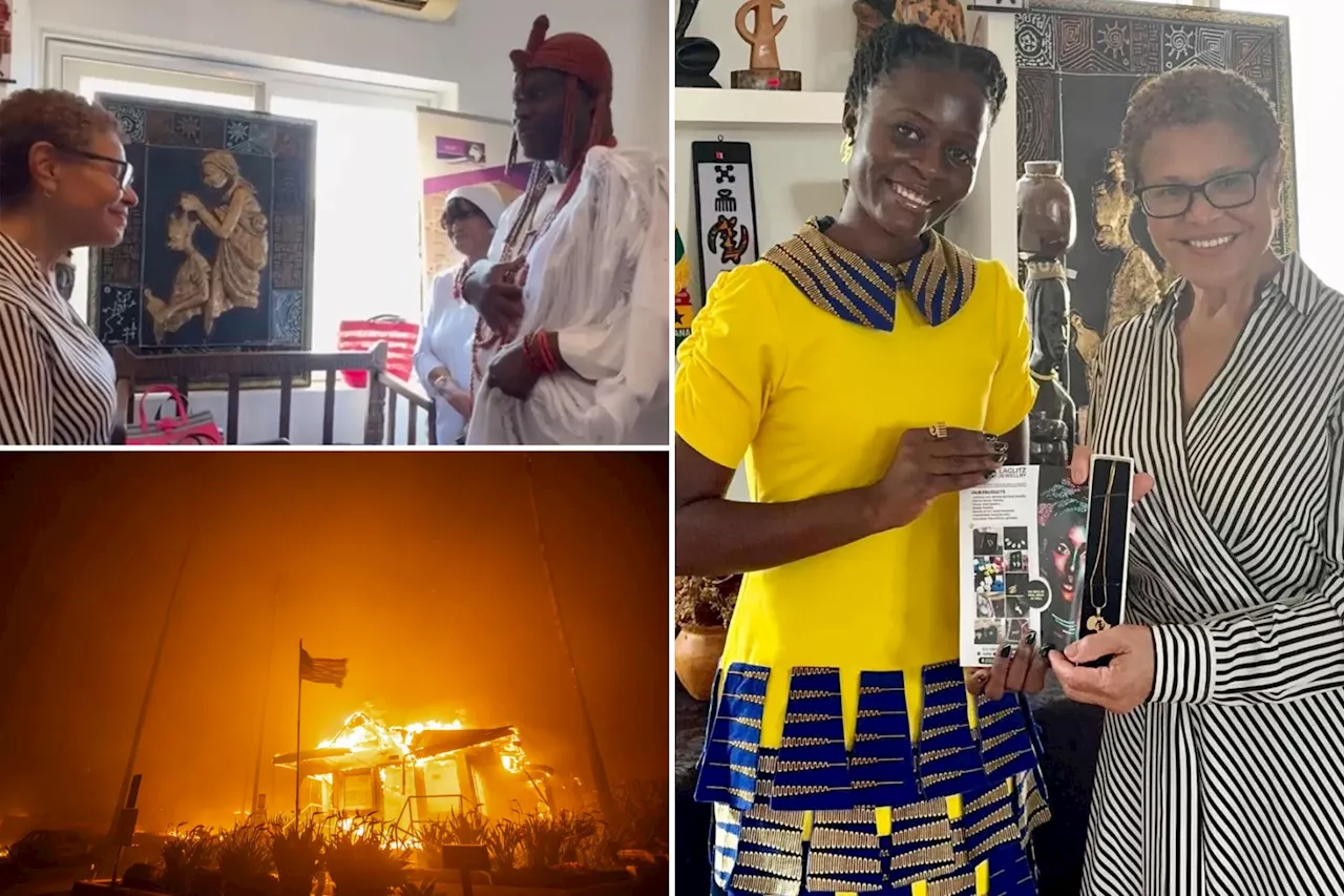 LA Mayor Bass Faces Backlash Over Trip to Ghana Amid Devastating Wildfires