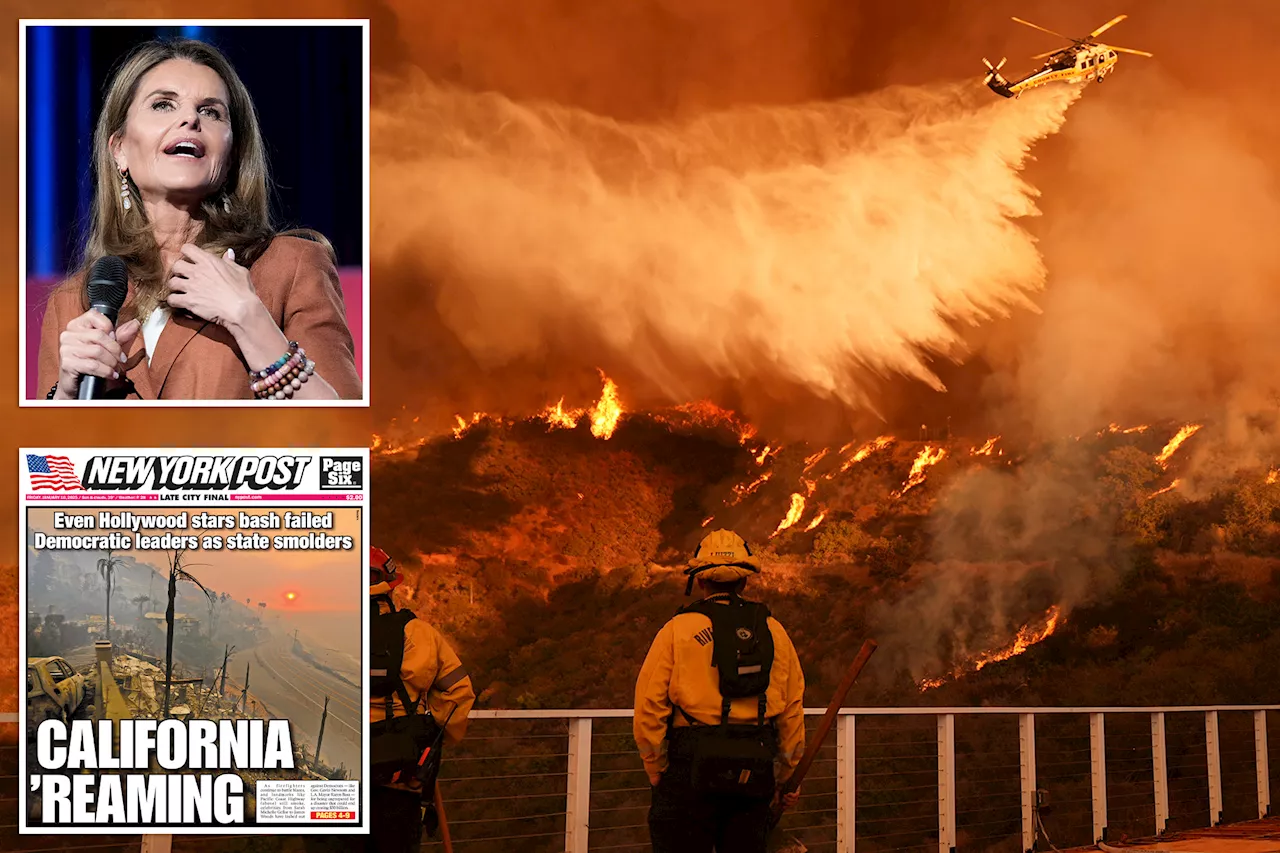 Maria Shriver latest to rip Los Angeles' Dem leadership for wildfire disaster: 'LA cannot go forward with the status quo'