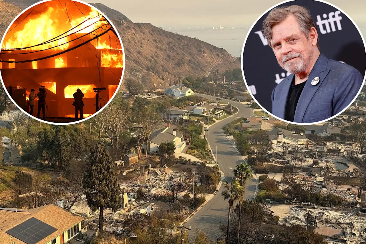 Mark Hamill reveals his Malibu home survived Palisades Fire that destroyed his neighborhood