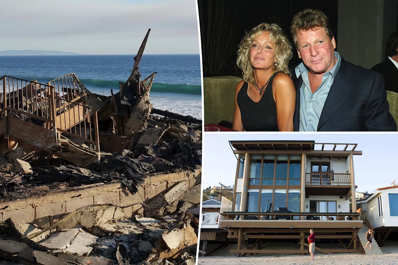 Ryan O'Neal's daughter says Malibu home he shared with Farrah Fawcett was destroyed in LA fires