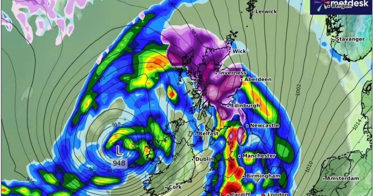 UK Braces for 30-Hour Arctic Blast with Heavy Snowfall