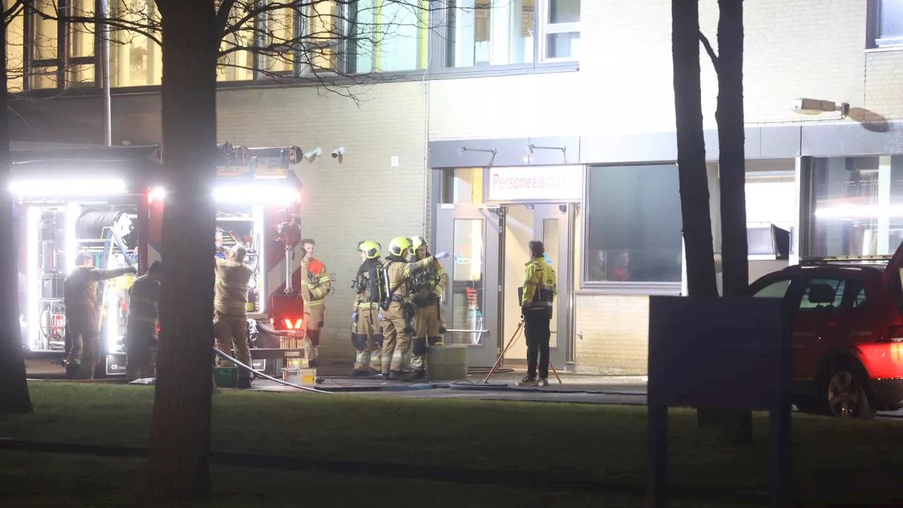 Brand bij ziekenhuis, spoedpatiënten korte tijd naar Uden gereden