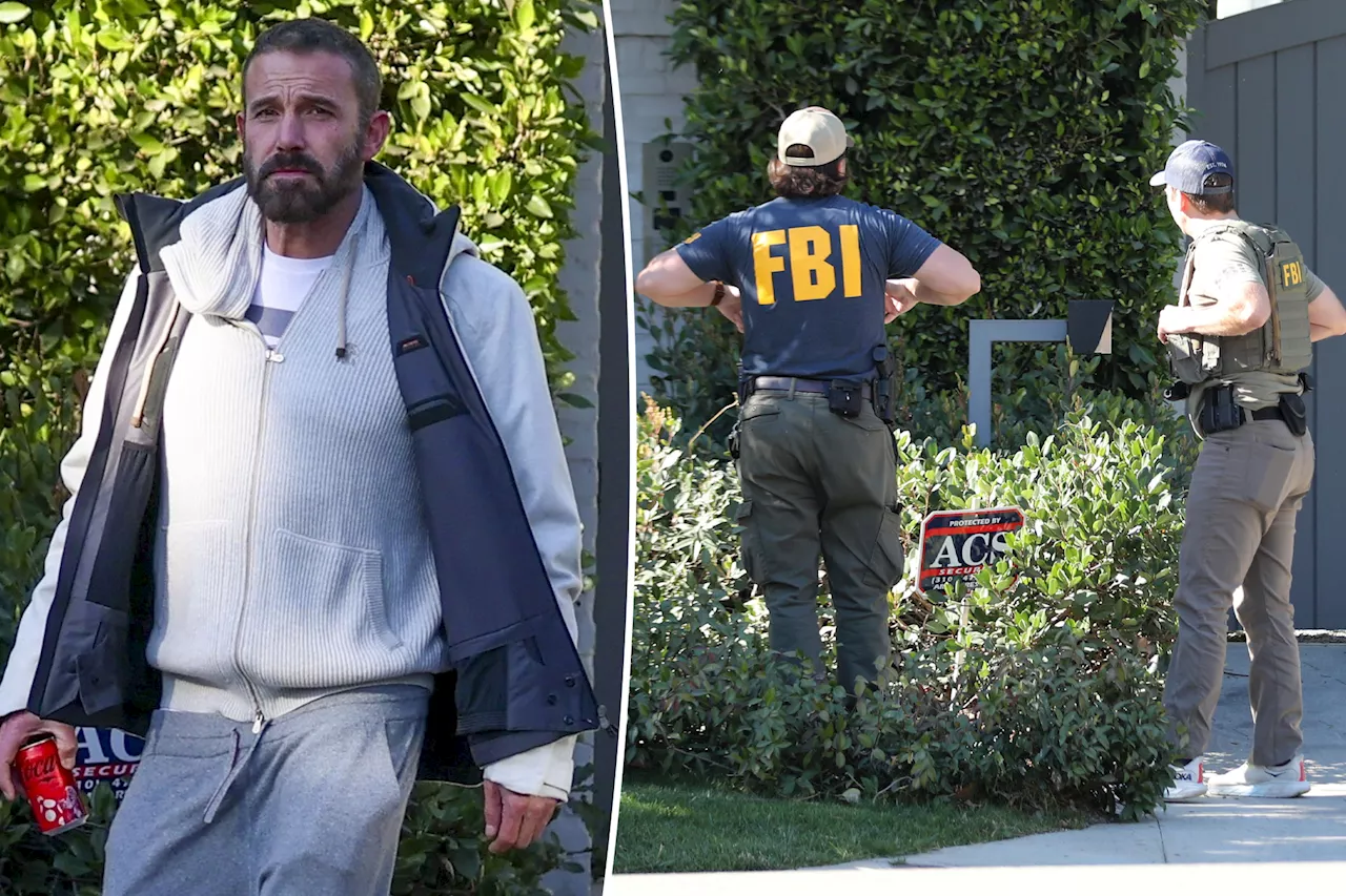 Ben Affleck's Bachelor Pad Visited by FBI Amid Wildfires