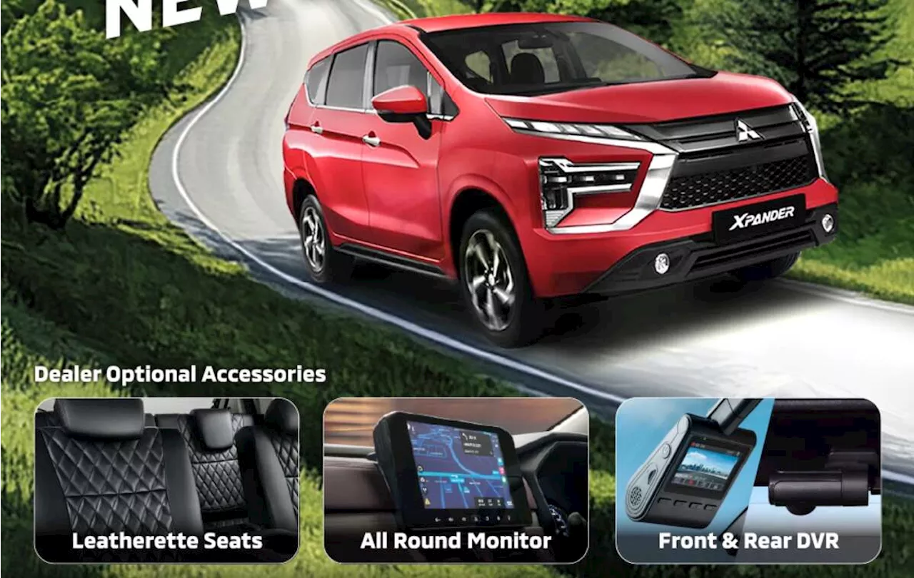 Mitsubishi Xpander upgraded with dealer accessories – 200 units get 360-deg camera, dashcams, leatherette