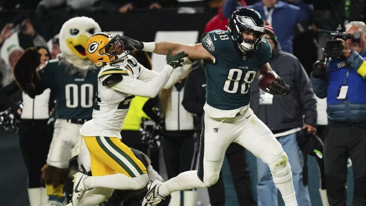 Eagles vencen a Packers en playoffs