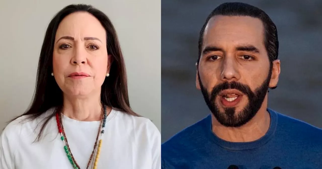 María Corina Machado habló con Nayib Bukele sobre el sumar apoyos a la lucha contra el régimen de Maduro