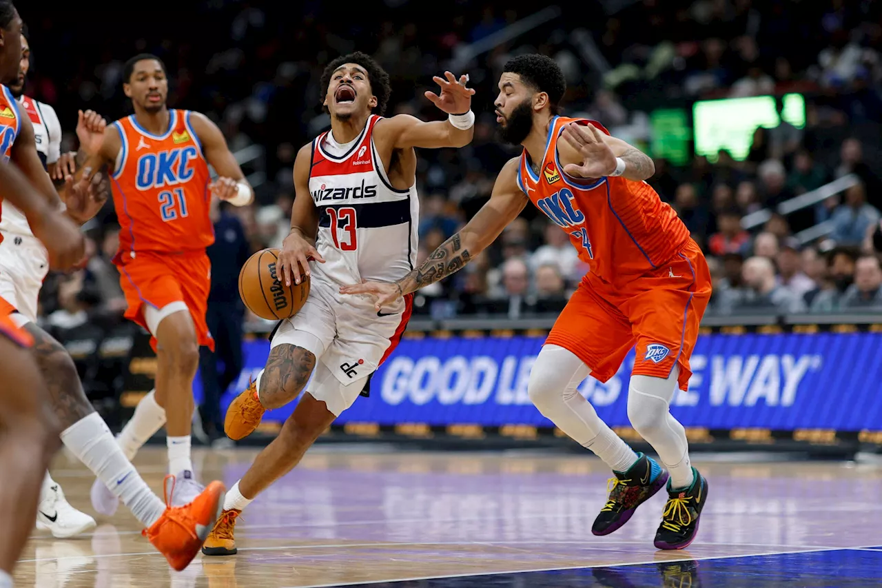 Thunder Roll Past Wizards, 136-95